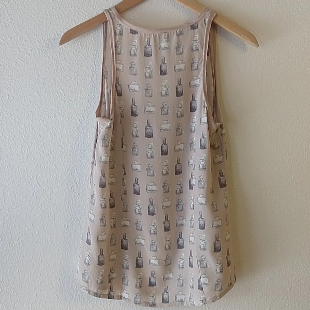 Joie Natural Rain 100% Silk Tank Top XS